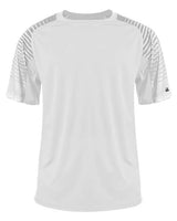 Badger 4210 Lineup T-Shirt #color_White