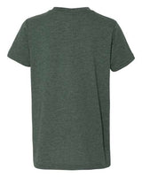 Bella + Canvas 3001Y Youth Jersey T-Shirt #color_HEATHER FOREST