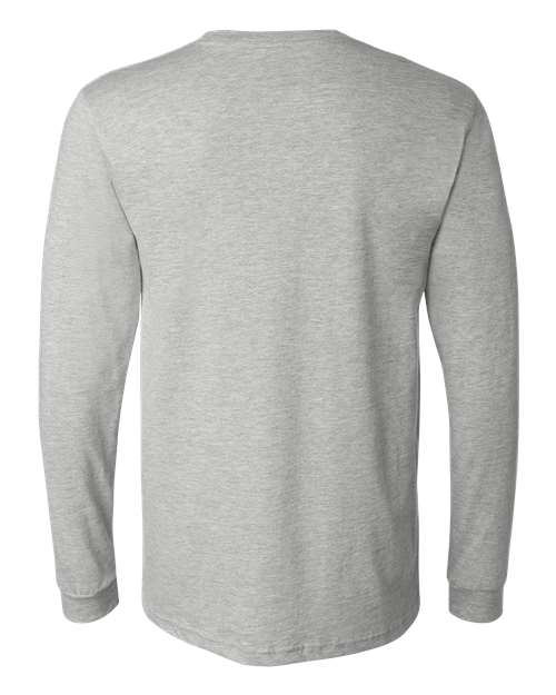 Bella + Canvas 3501 Unisex Jersey Long-Sleeve T-Shirt #color_ATHLETIC HEATHER