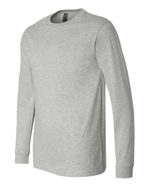 Bella + Canvas 3501 Unisex Jersey Long-Sleeve T-Shirt #color_ATHLETIC HEATHER