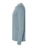 Bella + Canvas 3501 Unisex Jersey Long-Sleeve T-Shirt #color_HEATHER SLATE