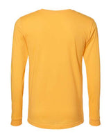 Bella + Canvas 3501 Unisex Jersey Long-Sleeve T-Shirt #color_HTHR YELLOW GOLD