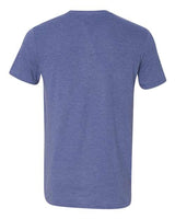 Anvil 6750 Adult Triblend T-Shirt #color_HEATHER BLUE