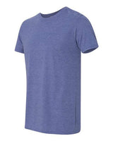 Anvil 6750 Adult Triblend T-Shirt #color_HEATHER BLUE