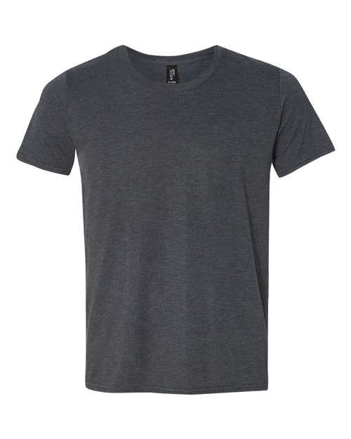 Anvil 6750 Adult Triblend T-Shirt #color_HEATHER DK GREY