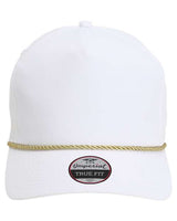 Imperial 5054 The Wrightson Cap #color_White/ Metallic Gold