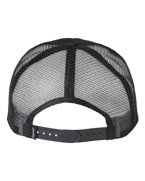 Imperial 5055 The Rabble Rouser Cap #color_Black/ Black/ White