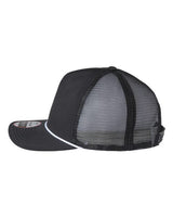 Imperial 5055 The Rabble Rouser Cap #color_Black/ Black/ White