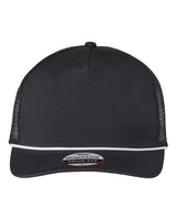 Imperial 5055 The Rabble Rouser Cap #color_Black/ Black/ White