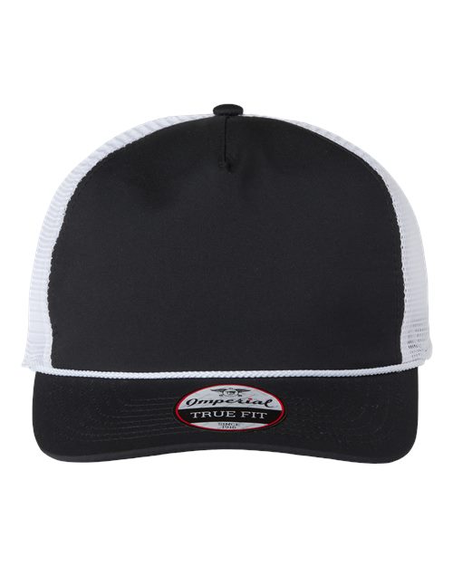 Imperial 5055 The Rabble Rouser Cap #color_Black/ White/ White