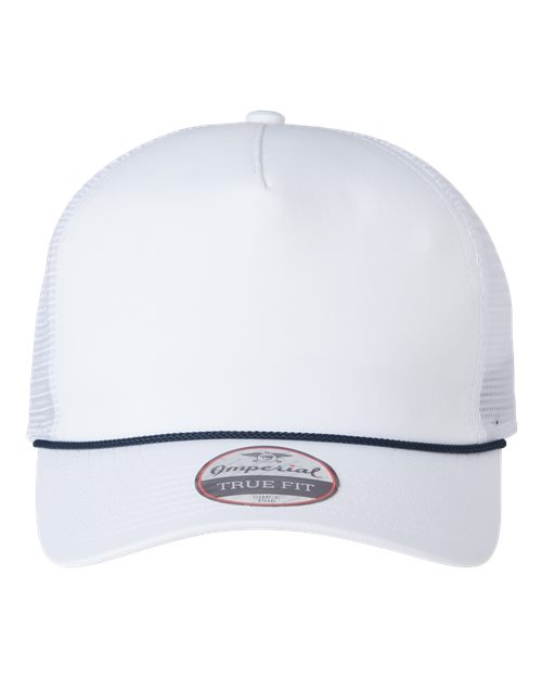 Imperial 5055 The Rabble Rouser Cap #color_White/ White/ Navy