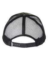 Imperial 1287 North Country Trucker Cap #color_Camo/ Black