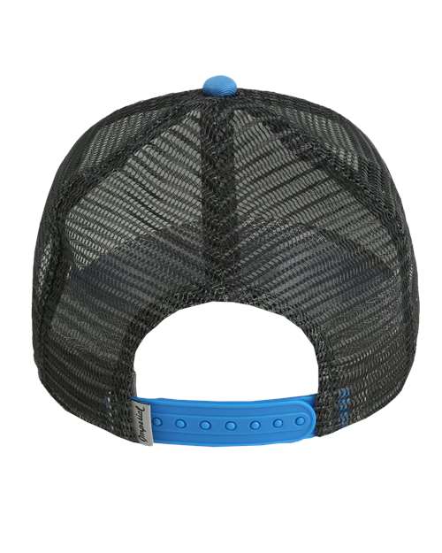 Imperial 1287 North Country Trucker Cap #color_White/ Nassau/ Charcoal