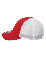 Imperial X210SM The Original Sport Mesh Cap #color_Cardinal/ White