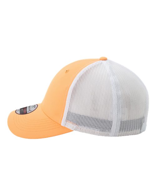 Imperial X210SM The Original Sport Mesh Cap #color_Melon Orange/ White