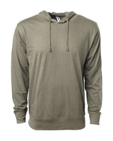 Independent Trading Co. SS150J Lightweight Hooded Pullover T-Shirt #color_Olive