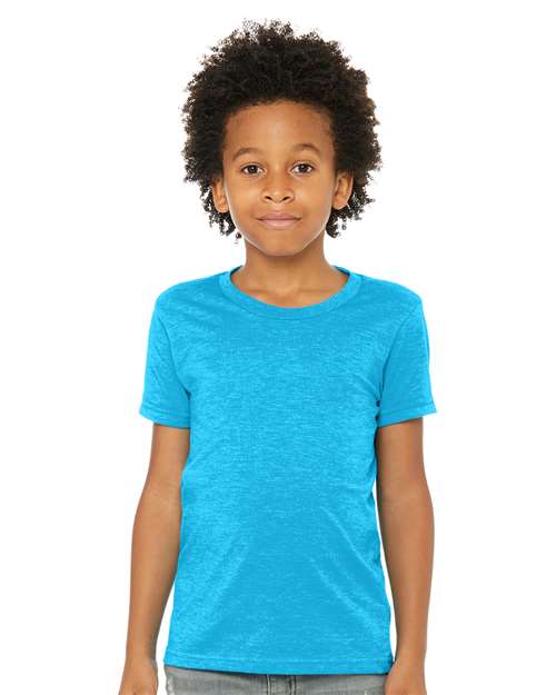 Bella + Canvas 3001Y Youth Jersey T-Shirt #color_NEON BLUE