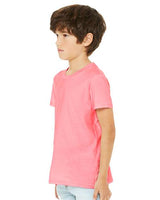Bella + Canvas 3001Y Youth Jersey T-Shirt #color_NEON PINK