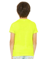 Bella + Canvas 3001Y Youth Jersey T-Shirt #color_NEON YELLOW