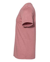 Bella + Canvas 3005 Unisex Jersey Short-Sleeve V-Neck T-Shirt #color_HEATHER MAUVE