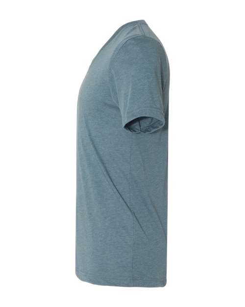 Bella + Canvas 3005 Unisex Jersey Short-Sleeve V-Neck T-Shirt #color_HEATHER SLATE