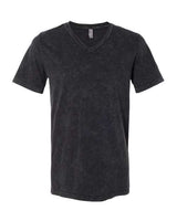 Bella + Canvas 3005 Unisex Jersey Short-Sleeve V-Neck T-Shirt #color_BLK MINERAL WASH