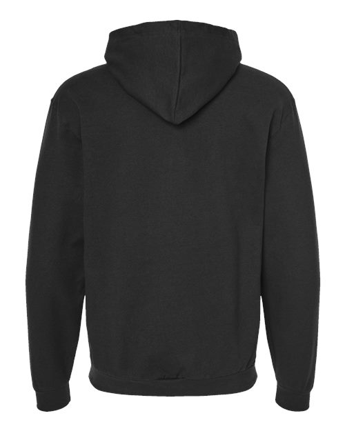 Tultex 331 Full-Zip Hooded Sweatshirt #color_Black