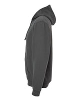 Tultex 331 Full-Zip Hooded Sweatshirt #color_Charcoal