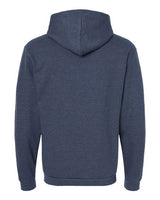 Tultex 331 Full-Zip Hooded Sweatshirt #color_Heather Denim