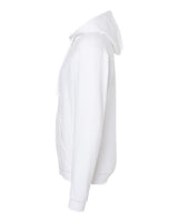 Tultex 331 Full-Zip Hooded Sweatshirt #color_White