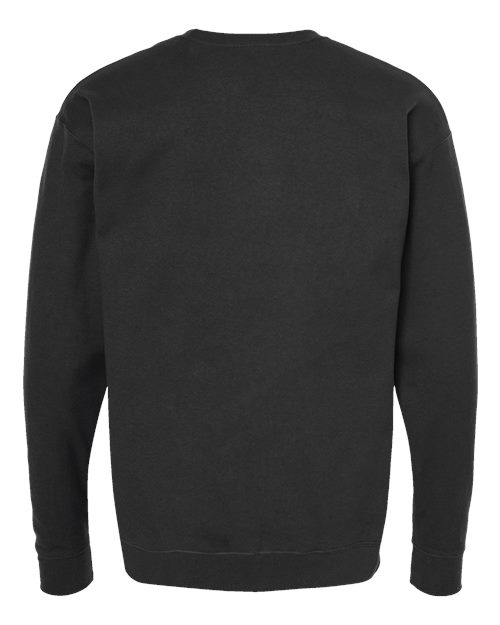 Tultex 340 Fleece Crewneck Sweatshirt #color_Black
