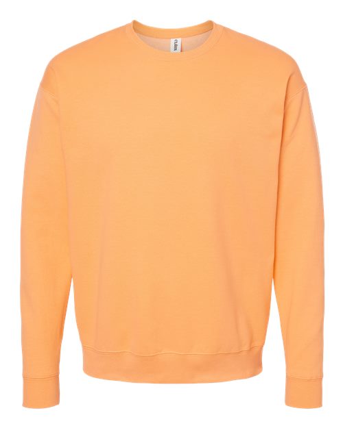 Tultex 340 Fleece Crewneck Sweatshirt #color_Cantaloupe