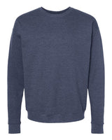 Tultex 340 Fleece Crewneck Sweatshirt #color_Heather Denim