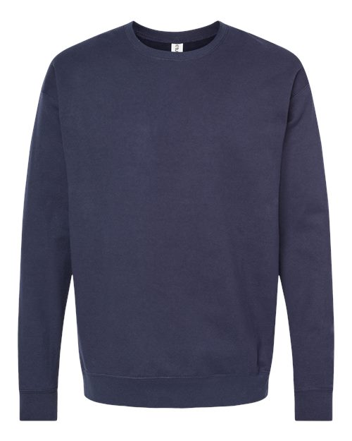 Tultex 340 Fleece Crewneck Sweatshirt #color_Navy