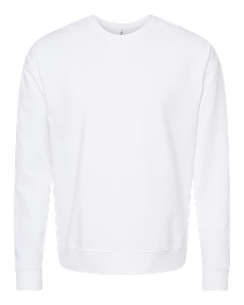 Tultex 340 Fleece Crewneck Sweatshirt #color_White