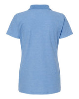 Tultex 401 Women's 50/50 Sport Pique Polo #color_Heather Light Blue