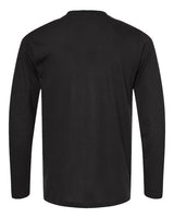 Tultex 242 Poly-Rich Long Sleeve T-Shirt #color_Black