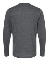 Tultex 242 Poly-Rich Long Sleeve T-Shirt #color_Heather Charcoal