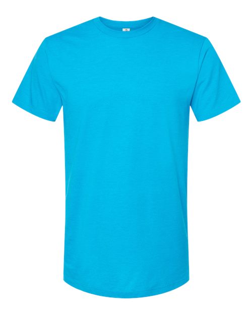 Tultex 541 Premium Cotton Blend T-Shirt #color_Turquoise Heather