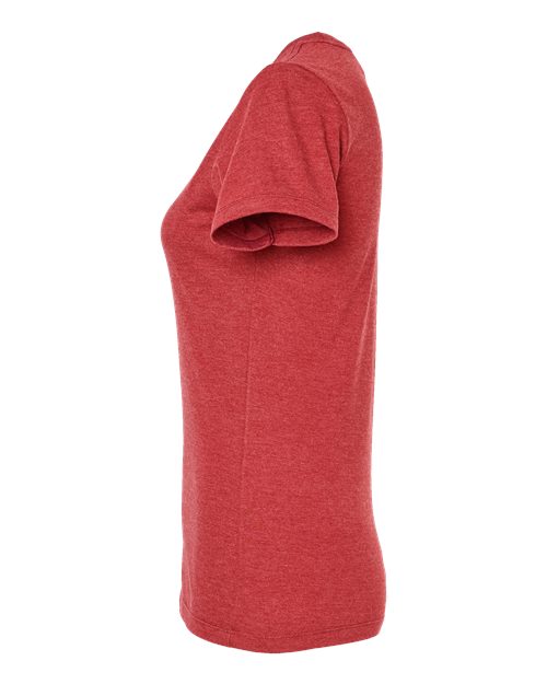 Tultex 542 Women's Premium Cotton Blend T-Shirt #color_Red Heather