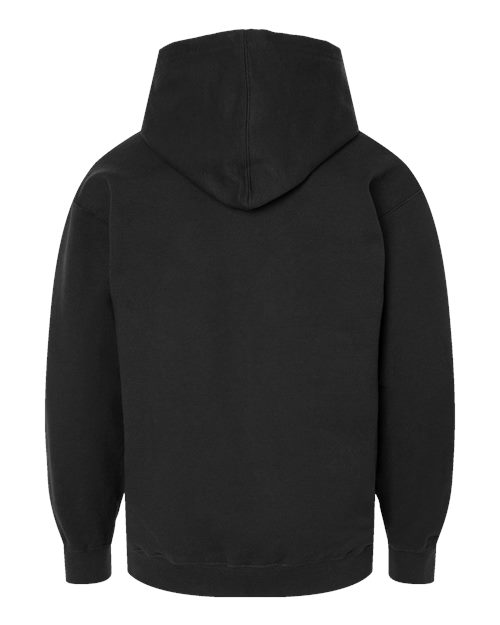 Tultex 320Y Youth Hooded Sweatshirt #color_Black
