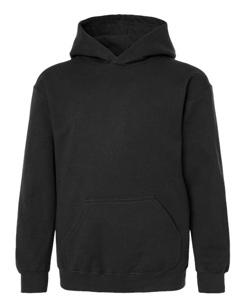 Tultex 320Y Youth Hooded Sweatshirt #color_Black