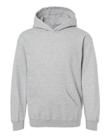 Tultex 320Y Youth Hooded Sweatshirt #color_Heather Grey