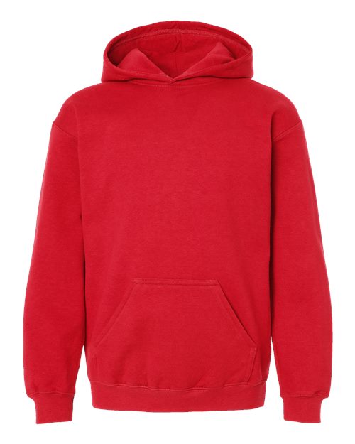 Tultex 320Y Youth Hooded Sweatshirt #color_Red