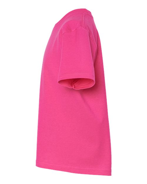 Tultex 235 Youth Fine Jersey T-Shirt #color_Fuchsia