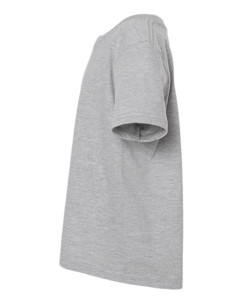 Tultex 235 Youth Fine Jersey T-Shirt #color_Heather Grey