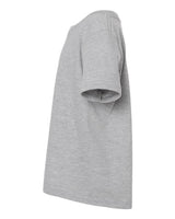 Tultex 235 Youth Fine Jersey T-Shirt #color_Heather Grey