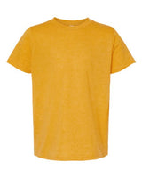 Tultex 235 Youth Fine Jersey T-Shirt #color_Heather Mellow Yellow