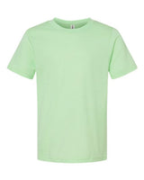 Tultex 235 Youth Fine Jersey T-Shirt #color_Heather Neo Mint