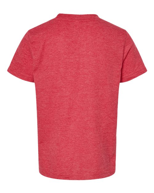 Tultex 235 Youth Fine Jersey T-Shirt #color_Heather Red